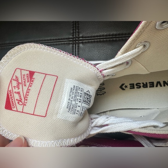 Converse Women's Run Star Hike Hi Midnight Hibiscus Platform Sneakers - Picture 7 of 14